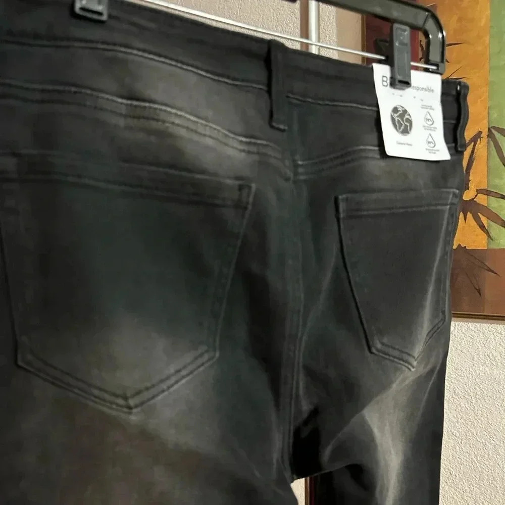 BP black paint splatter design jeans size 31/30 - Picture 5 of 10